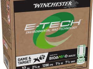 Winchester Ammo WCM127 E-Tech  12Gauge 2.75" 1 1/8oz 7.5Shot 25 Per Box/10 Case