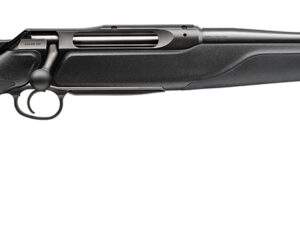 Sauer 80117630 505 XT Full Size 308 Win 3+1 22" Titanium Gray Threaded Barrel, Saddle Mount Steel Receiver, Black Fixed Synthetic Stock