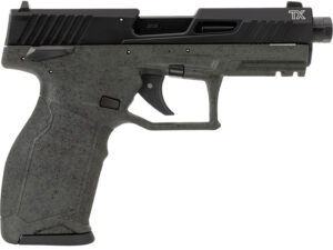 Taurus 1-2TX22141SP2-10 TX22 Gen 2 Full Size Frame 22 LR 10+1 4.10" Threaded Barrel, Serrated Slide, Polymer Frame w/Picatinny Rail, Right Hand