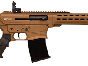 Gforce Arms GF2512BNZ GF25  12 Gauge Semi-Auto 3" 5+1 20" Bronze Cerakote Spiral Threaded Barrel, Bronze Cerakote Picatinny Rail Aluminum Receiver, Adjustable Black Synthetic Stock w/Black Rubber Grip
