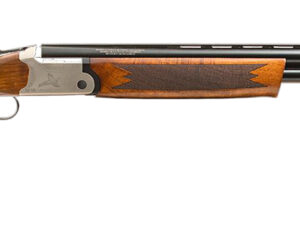 Gforce Arms GF52828 GF5 Filthy Pheasant Full Size 28 Gauge Break Open 3" 2rd 28" Black Over/Under Vent Rib Barrel, Nickel Plated Aluminum Receiver, Fixed Turkish Walnut Stock, 5 Chokes