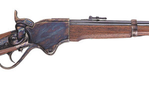 Cimarron AS530 1865 Spencer 45 Long Colt 7+1 20" Blued Round Barrel, Color Case Hardened Receiver, Walnut Stock, Right Hand