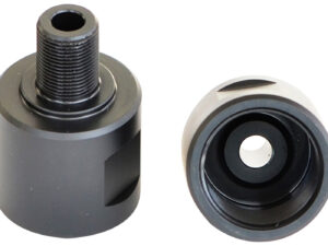 Griffin Armament 24MM1228A Suppressor Mount Thread Adapter 1/2"x28 Melonite QPQ Black