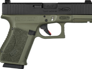 TriStar 85776 Apoc  9mm Luger 15+1 4.02" Black Steel Barrel, Black Cerakote Serrated Steel Slide, Multicam Cerakote Polymer Frame w/Accessory Rail, Textured Grip