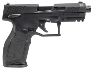 Taurus 1-2TX22141-10 2TX  Full Size Frame 22 LR 10+1 4.60" Matte Black Threaded Barrel, Black Anodized Serrated Slide, Matte Black Polymer Frame w/Picatinny Rail, Textured Grip