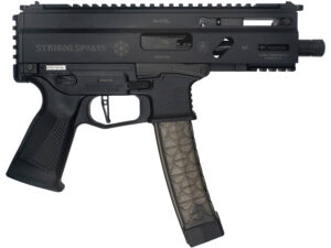 Grand Power 8588005808590 SP9A3S Stribog 9mm Luger 30+1 5.50" Black Threaded Barrel, M-LOK Handguard, Black Aluminum Picatinny Rail Receiver, Rear Picatinny Rail, Black Polymer Grip, Thread Protector