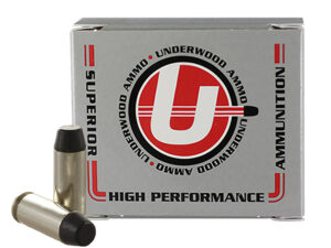 Underwood Ammo 242   10mm 220gr Hard Cast Flat Nose 20 Per Box/10 Case
