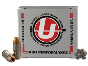 Underwood Ammo 114   9mm 124gr Jacketed Hollow Point 20 Per Box/10 Case
