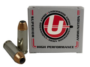 Underwood Ammo 231   10mm 135gr Jacketed Hollow Point 20 Per Box/10 Case