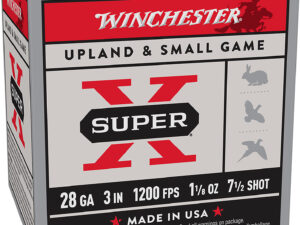 Winchester Ammo X2837 Super X  28Gauge 3" 1 1/8oz 7.5Shot 25 Per Box/10 Case