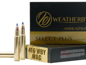 Weatherby B416350TTSX Select Plus  416WthbyMag 350gr Barnes Tipped TSX Lead Free 20 Per Box/10 Case