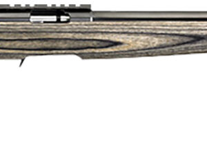 Ruger 8350 American Rimfire Target Full Size 17 HMR 9+1 18" Satin Blued Threaded Bull Barrel, Satin Blued Steel Drilled & Tapped Receiver, Black Laminate Fixed Stock, Right Hand
