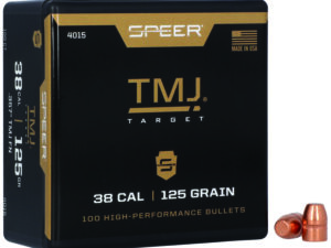 Speer 4015 Handgun  38Cal 125gr Total Metal Jacket 100 Per Box/5 Case