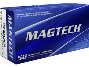 Magtech 357D Range/Training  357Mag 158gr Full Metal Jacket Flat Point 50 Per Box/20 Case
