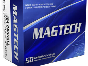Magtech 454B Range/Training  454Casull 260gr Full Metal Jacket Flat Nose 20 Per Box/50 Case