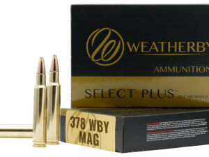 Weatherby B378270TSX Select Plus  378WthbyMag 270gr Barnes TSX Lead Free 20 Per Box/10 Case