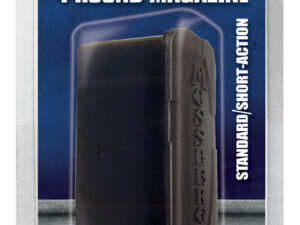 Mossberg 95347 Drop Box Magazine Patriot 5rd 6.5 Creedmoor/308 Win/7mm-08 Rem/243 Win Fits Mossberg 4x4 Short Action Black Polymer