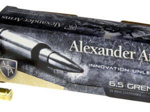 Alexander Arms AG129SSTBOX SST  6.5Grendel 129gr Hornady Super Shot Ballistic Tip 20 Per Box/10 Case