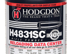 Hodgdon 48311S Extreme H4831SC Rifle Powder Multi-Caliber 1 lb