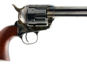 Taylors & Company 550897 1873 Cattleman SAO 45 Colt (LC) Caliber with 5.50" Blued Finish Barrel, 6rd Capacity Blued Finish Cylinder, Color Case Hardened Finish Steel Frame & Walnut Grip