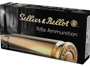 Sellier & Bellot SB6552RA Rifle  6.5x52mmR 117gr Soft Point 20 Per Box/25 Case