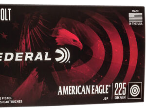 Federal AE45LC American Eagle Handgun 45Colt 225gr Jacketed Soft Point 50 Per Box/20 Case