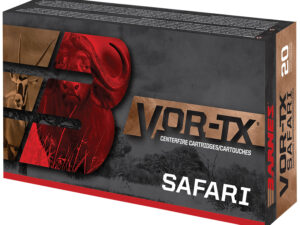 Barnes Bullets 22030 VOR-TX Safari 470Nitro Express 500gr Barnes TSX Flat Base 20 Per Box/10 Case
