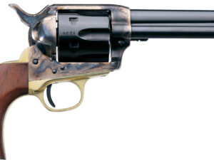 Taylors & Company 550527 Ranch Hand  357 Mag Caliber with 5.50" Blued Finish Barrel, 6rd Capacity Blued Finish Cylinder, Color Case Hardened Finish Steel Frame & Walnut Grip
