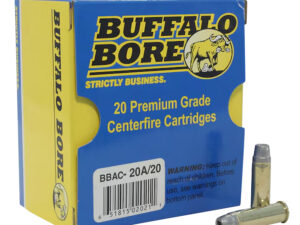 Buffalo Bore Ammunition 20A20 Heavy Strictly Business 38Special +P 158gr Soft Cast Hollow Point 20 Per Box/12 Case