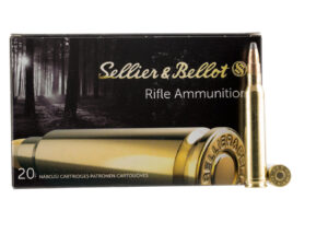 Sellier & Bellot SB300B Rifle  300WinMag 180gr Soft Point Cut Through Edge 20 Per Box/20 Case