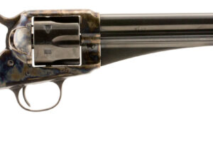 Taylors & Company 550378 1875 Army Outlaw 357 Mag Caliber with 7.50" Blued Finish Barrel, 6rd Capacity Blued Finish Cylinder, Color Case Hardened Finish Steel Frame & Walnut Grip