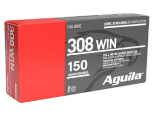 AGUILA 308WIN 150GR FMJBT 20/500