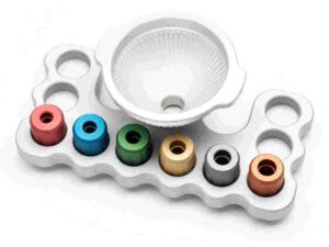 Area 419 Master Funnel Kit 22-338 Heads/ Funnel/ Handle/ Storage Block