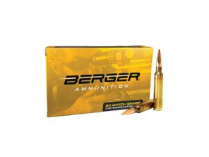 Berger Hybrid Target Rifle Ammunition .300 PRC 215gr OTM 2940 fps 20/ct