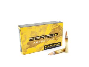 Berger Tactical Rifle Ammunition .223 Rem 77gr OTM 2750 fps 20/ct