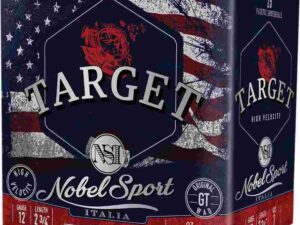 Nobel NSI Target Nobel Speed Shotshell 12ga 2-3/4" 1oz 1300 fps #8 250/ct Case (10-25/ct Boxes)