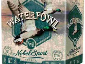 Nobel Sport Steel Waterfowl Shotshells 12 ga 3" 1-1/4 oz 1450 fps #4 250/ct Case