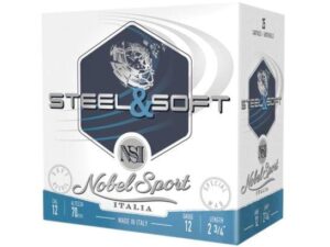 Noble Target Steel Shotshells 12 ga 2-3/4" 1 oz 1280 fps #7 25/ct