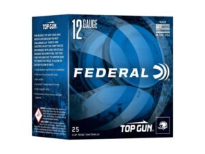 Federal Top Gun Sporting SS Shotshells 12ga 2-3/4" 1oz 1250 fps #8 250/ct Case