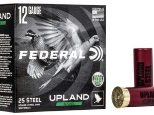 Federal Upland Steel Shotshell 12 ga 2-3/4" 1oz 1400 fps #7.5 25/ct