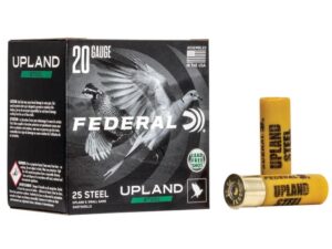 Federal Upland Steel Shotshells 20ga 2-3/4" 7/8 oz 1500 fps #7.5 25/ct