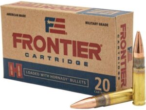 Frontier Rifle Ammo .300 BLK 125 gr FMJ 2175 fps 200/ct (10 Boxes of 20/rd)