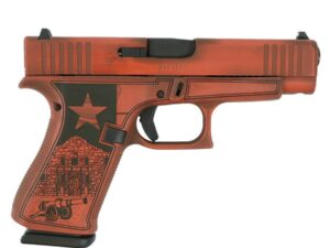 Glock 48 Custom "Texas Orange" Handgun 9mm Luger 10rd Magazines (2) 4.17" Barrel Austria