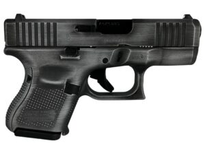 Glock 26 Gen 5 Custom "Distressed Crushed Silver" Subcompact Handgun 9mm Luger 10rd Magazines (3) 3.43" Barrel USA