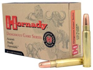 Hornady Dangerous Game Series Rifle Ammunition .416 Ruger 400 gr DGS 2415 fps - 20/box