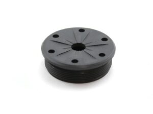 SilencerCo Bravo Front Cap 9mm Luger Black