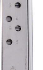 Mec-Gar Handgun Magazine Walther PPK .380 ACP Carbon Steel Tube Nickel 6 rds