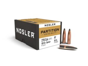 Nosler Partition Bullets .270 cal .277" 150 gr SPT  50/ct