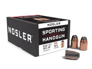 Nosler Sporting Handgun Revolver Bullets .41 cal .410" 210 gr JHP 100/ct