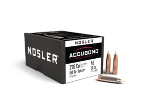 Nosler AccuBond Bullets .270 Cal .277" 150gr SPITZER 50/ct